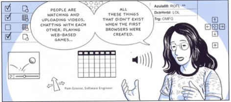 Google's Chrome Comic Book Screenshot