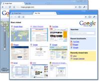 Chrome Web Browser Screenshot