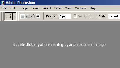 Photoshop Easy Open Image