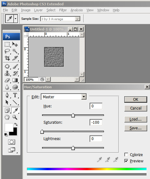 Create Paper texture - Hue/Saturation Create Paper texture - Hue/Saturation